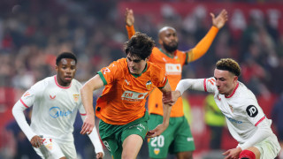 Отборите на Севиля и Валенсия завършиха наравно 1 1 срещата помежду