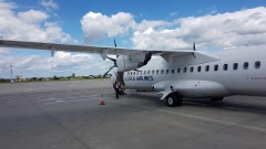 Финландски самолет се сблъска с обслужващ автомобил в Хелзинки