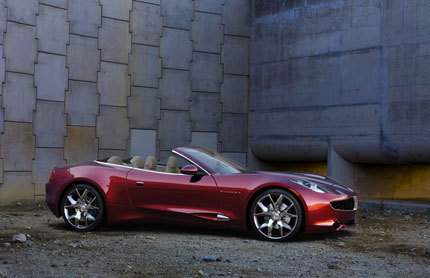 Fisker Karma ще има и открита версия