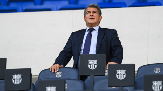 Президентът на Барселона Жоан Лапорта заяви че напълно подкрепя треньора