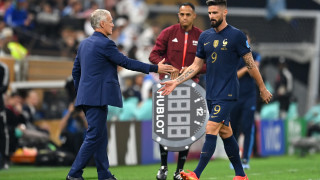 Нападателят на Франция Оливие Жиру се съвзе от тъгата след