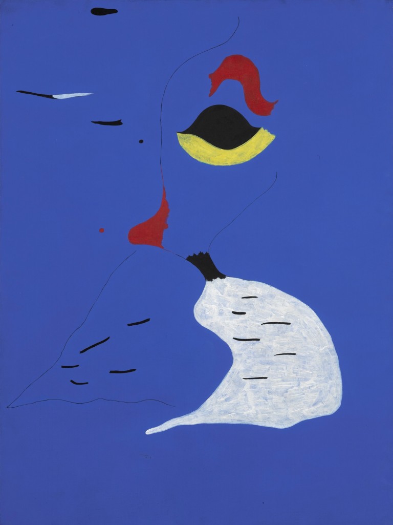 Джоан Миро, Joan Miro, Джоан Миро, Peinture (Femme au chapeau rouge)