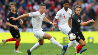 Англия 0 1 Хърватия 63′ Али сменя Баркли 57′