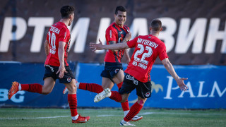 Авторът на победния гол за Локомотив София в мача срещу Берое Карлос Франса не