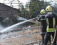 Пожар на сметището в Перник обгази два квартала 