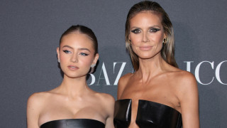 18 годишната дърещя на Хайди Клум Лени чиито баща е