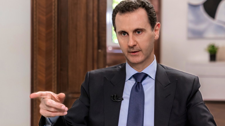 Президентът на Сирия Башар Асад увери войниците си, че са