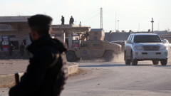 Турция удари контролирана от кюрдите зона в Сирия