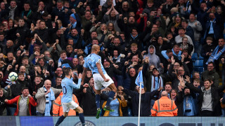 Манчестър Сити продължава похода си към шампионската титла на Англия