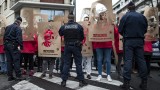  Протести против „ канибала” Ердоган в Париж 