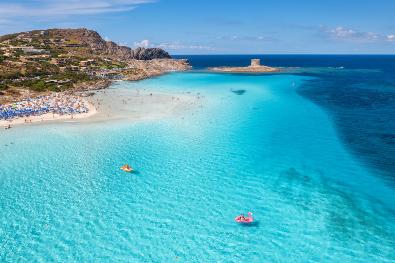  La Pelosa в Сардиния 