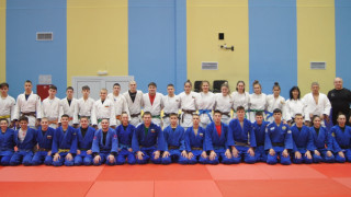Българските състезатели по джудо от националния отбор за мъже и