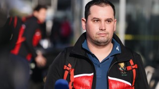Павел Ангелов който завърши на 28 ма позиция в спускането с