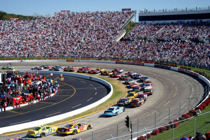 Рали шоу на VIP премиерата на Nascar 3D