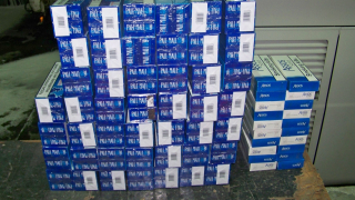 Над 1500 кутии контрабандни цигари откриха митничари на "Лесово"