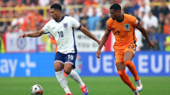 Нидерландия - Англия 1:2 (Развой на срещата по минути)