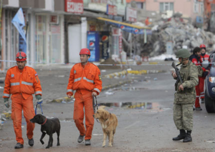 Земетресние разтресе Източна Турция