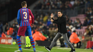 Старши треньорът на Барселона Шави Ернандес призна че е ядосан