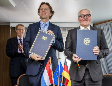 Германия и Холандия разрешиха вековен спор за морската си граница