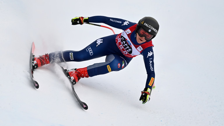 Италианката София Годжа спечели четвърта поредна победа в спускане, валидно