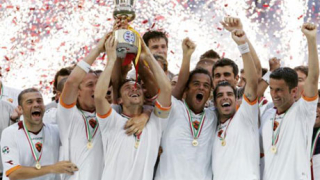 Рома вдигна купата на Италия