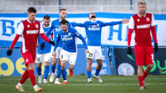 Спартак (Варна) - ЦСКА 2:0, бърза размяна на голове на "Коритото"