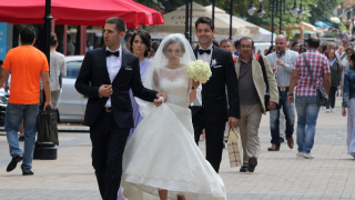С 350 сватби повече имало в София през 2015-та в сравнение с 2014-та година
