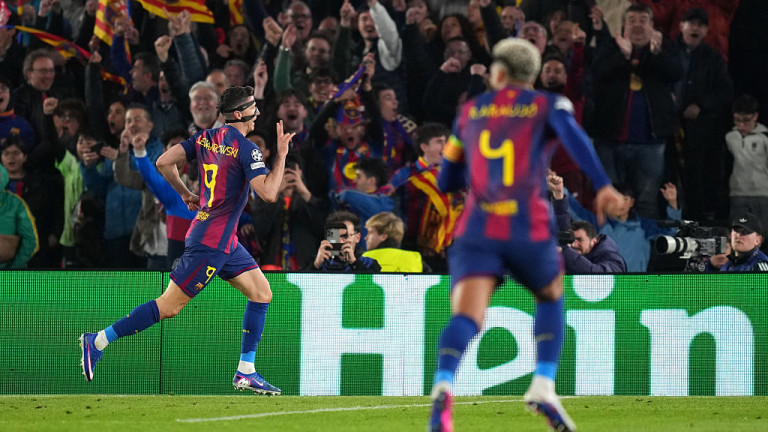 Безпощадна Барселона разпиля блед Нюкасъл насред "Камп Ноу"