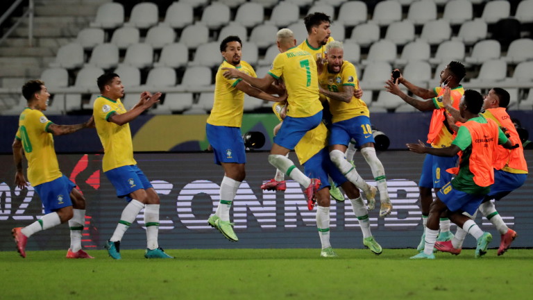Бразилия се добра до успех с 2:1 в сблъсъка си