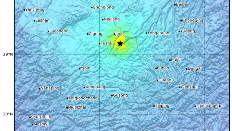 Загинали и ранени след силно земетресение в Китай
