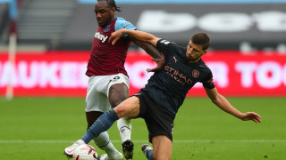 Нападателят на Уест Хям Михаил Антонио поднови тренировки след като