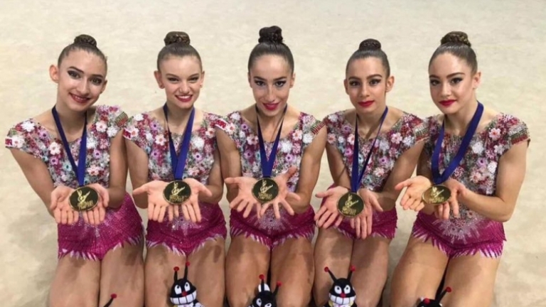 Ansamblt Po Hudozhestvena Gimnastika Prodlzhava S Medalite Topsport Bg