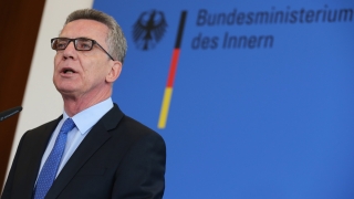 Германският вътрешен министър Томас де Мезиер заяви че е против