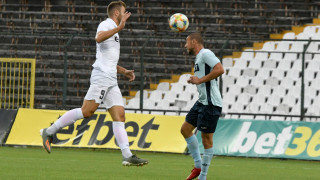 Нападателят на Монтана Атанас Илиев вкара един от головете за