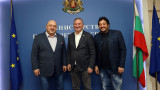 Министър Кралев проведе работна среща с новия директор на Sofia Open Горан Джокович 