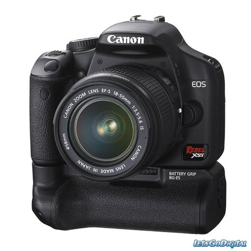 Компактна 12,2-мегапиксела DSLR-камера Canon EOS 450D