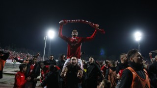 Звездата и голмайстор на ЦСКА Фернандо Каранга се размина