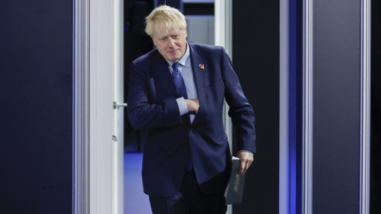 Бившият министър-председател на Обединеното кралство Борис Джонсън се оттегли от