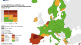 Завръщане на Covid в Европа, държави влизат в оранжева и червена зона
