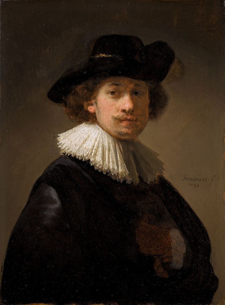Рембранд, автопортрет