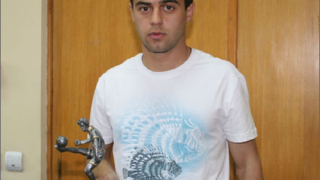 Петър Златинов герой за Интер (Баку) срещу Партизан