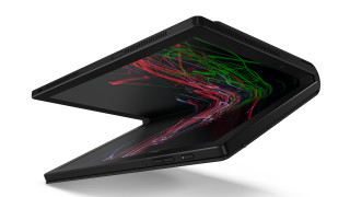 Lenovo показа своя лаптоп със сгъваем екран (снимки)
