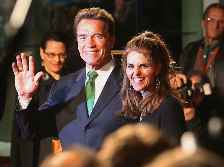 Арнолд Шварценегер и Мария Шрайвър през 2005 година