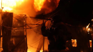 И тази нощ в Киев работят силите за противовъздушна отбрана Това