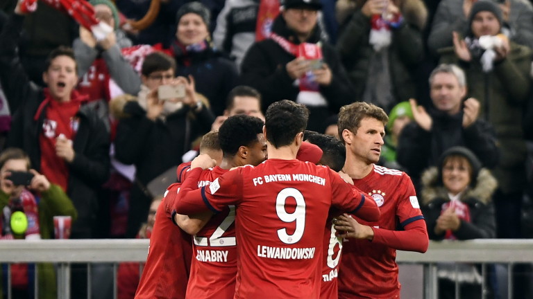 Байерн (Мюнхен) приема Ливърпул в осминафинален мач-реванш от Шампионската лига.