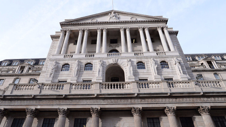 Банката на Англия вдигна основната лихва до най-високото ниво от 10 г. 