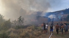 Пожар бушува в Стара Загора 