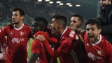 ЦСКА отпразнува бурно триумфа си в Разград