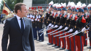 На 3 май 2018 г френският президент Еманюел Макрон за първи