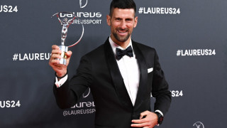 Сръбският тенисист Новак Джокович получи наградата за най добър спортист за